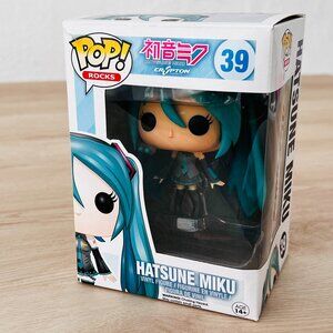 Funko Pop! Vinyl Vocaloid Hatsune Miku #39 UNOPENED IN BOX (Vaulted/Collectible)